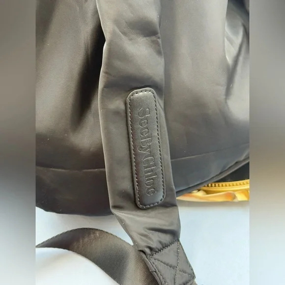 ? SEE BY CHLOE ? NWOT Joy Rider Nylon Backpack, Minimal Grey